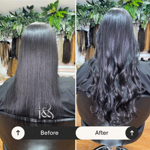 100% Virgin Human Hair – Natural Black 1B